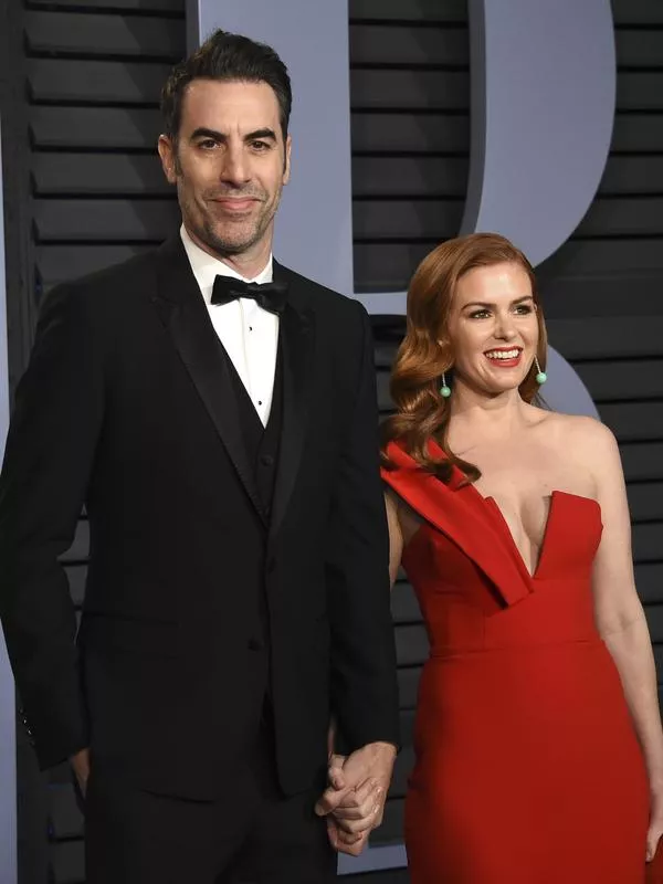 Sacha Baron Cohen & Isla Fisher