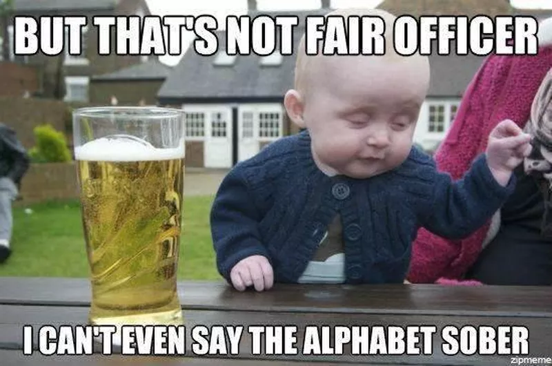 Drunk baby joke