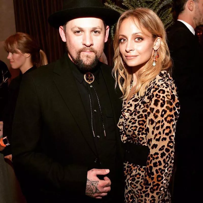 Nicole Richie and Joel Madden