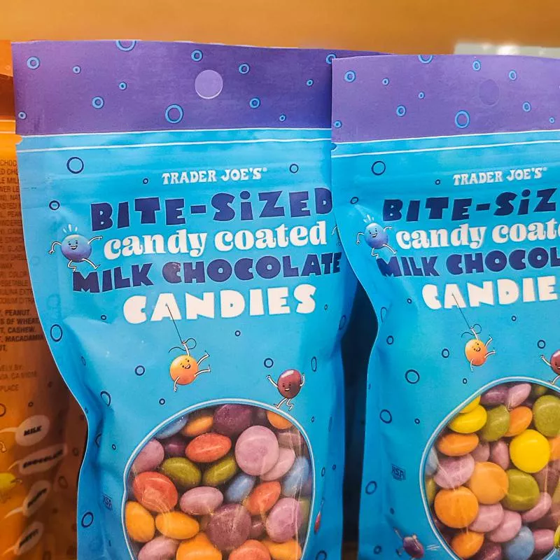 Bite-Sized Candy Coated Milk Chocolate