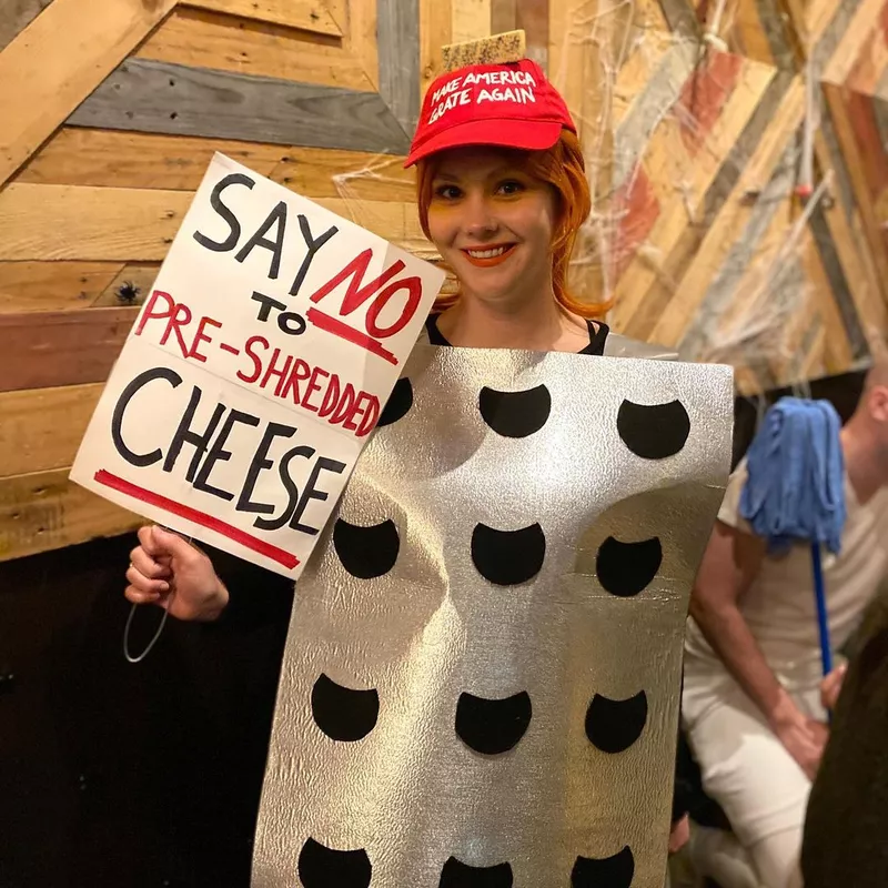 Make America grate again funny costume idea