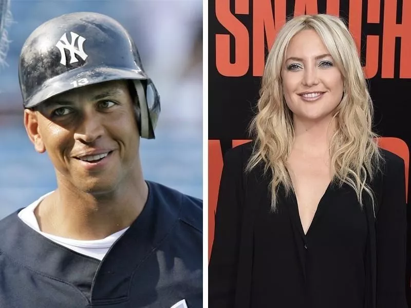 Alex Rodriguez and Kate Hudson