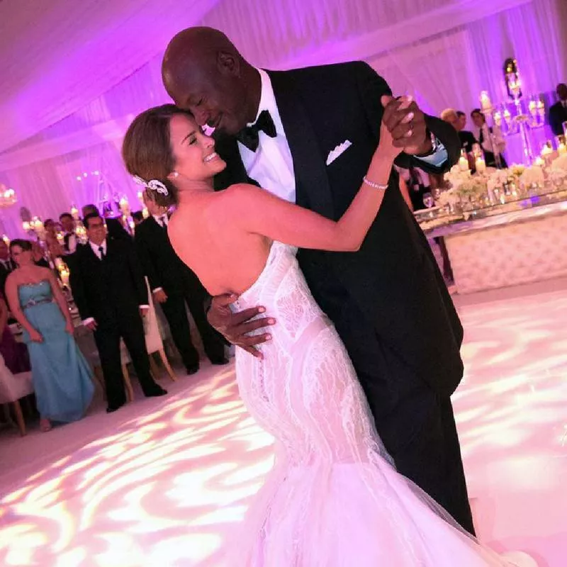 Michael Jordan and Yvette Prieto