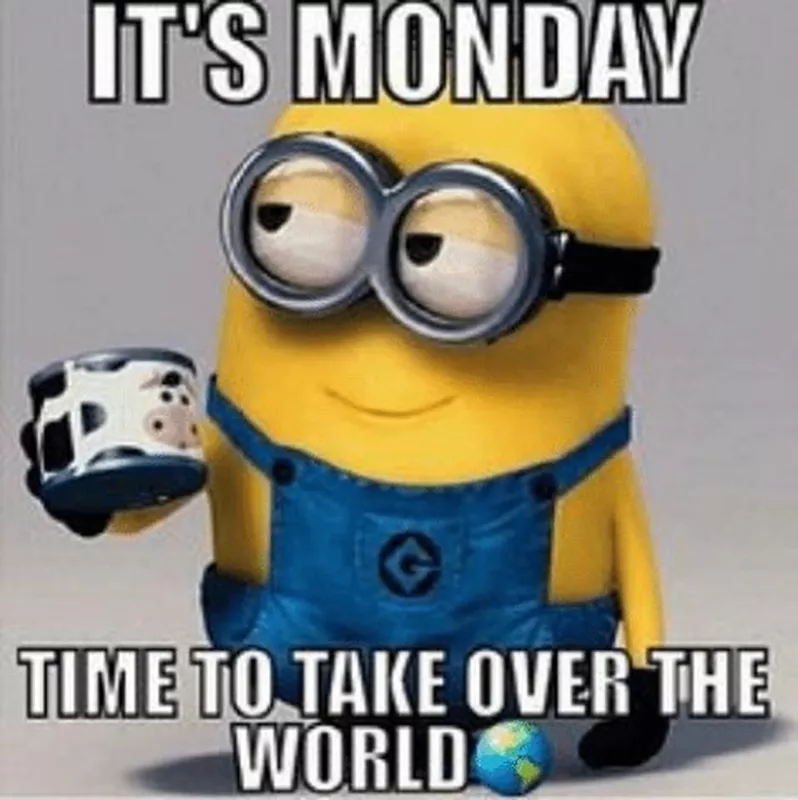 Monday minion meme