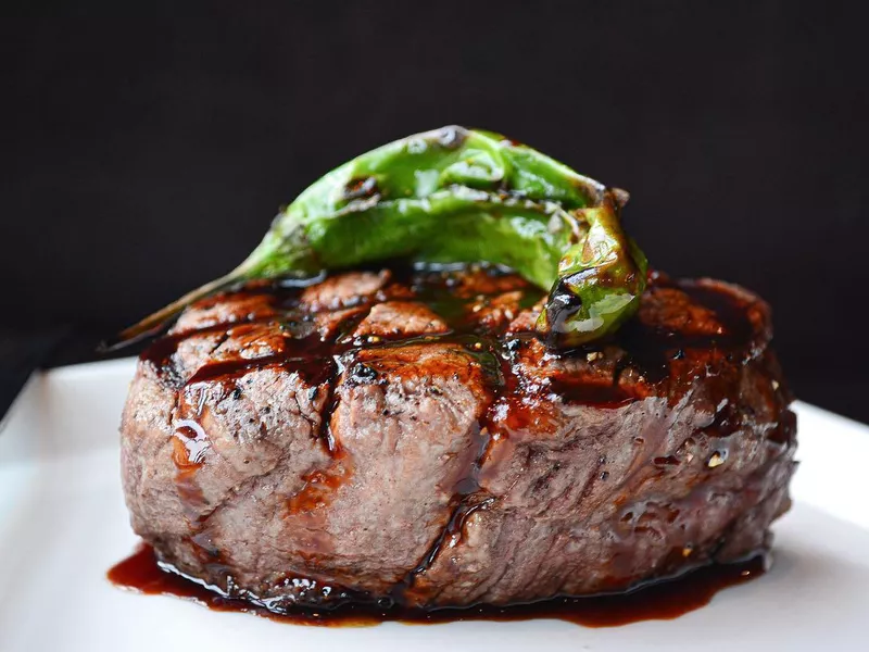 Filet mignon cut of steak