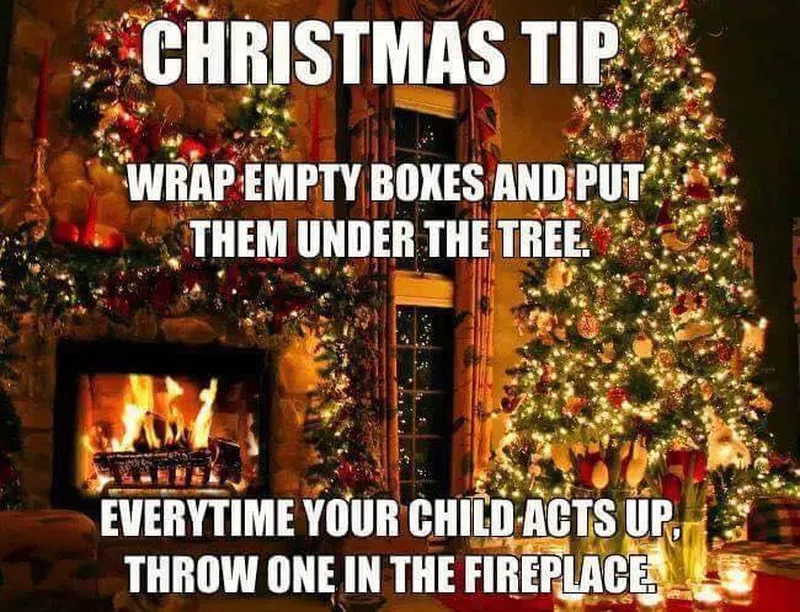 Christmas parenting meme