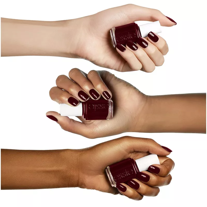 Bordeaux burgundy nail polish for fall