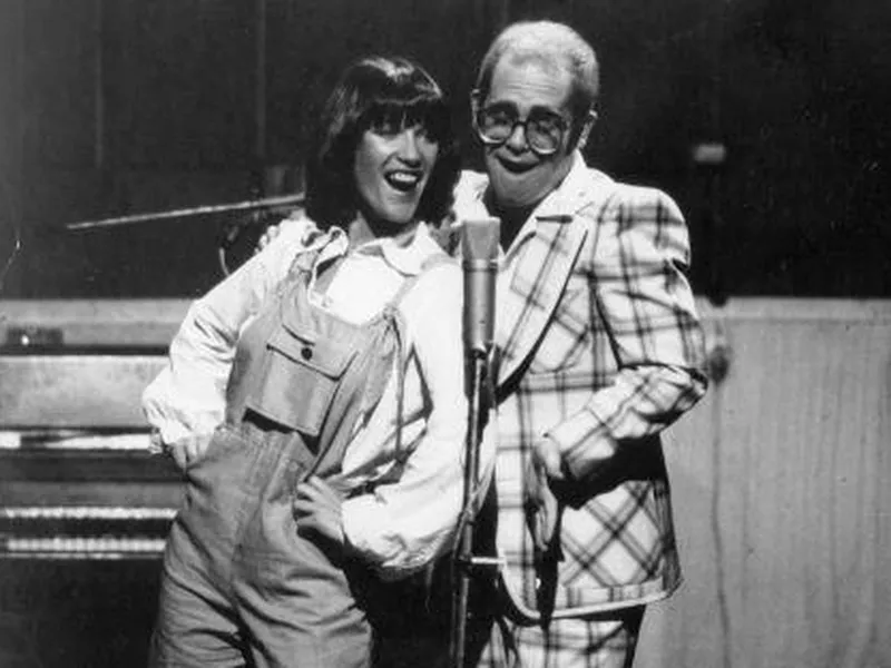 Elton John and Kiki Dee