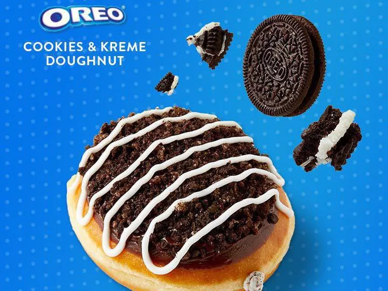 Oreo Cookies and Kreme Donut