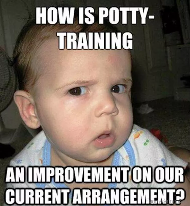 Skeptical baby