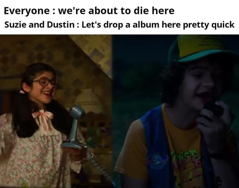 Dustin and Suzie meme