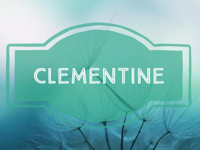 Clementine nature-inspired baby name