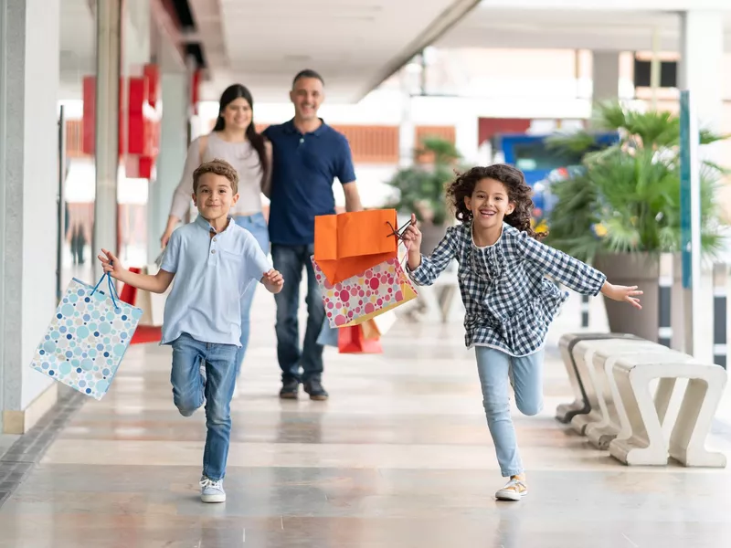 Running at Millcreek Mall Complex