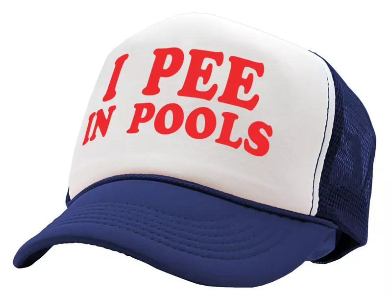 I pee in pools