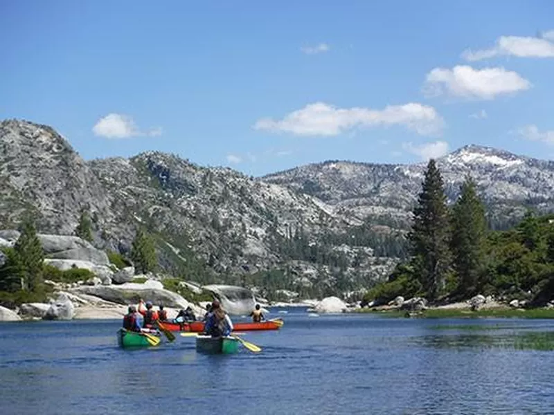 California wilderness camping