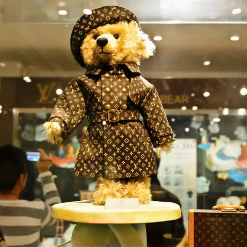 Steiff and Louis Vuitton Bear