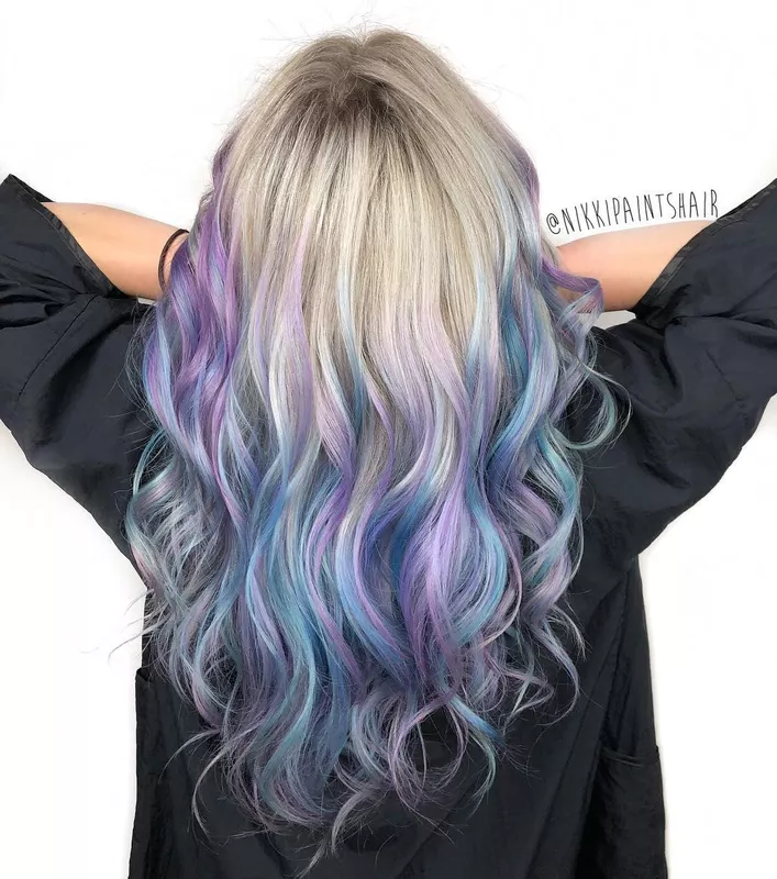 Fantasy hair color