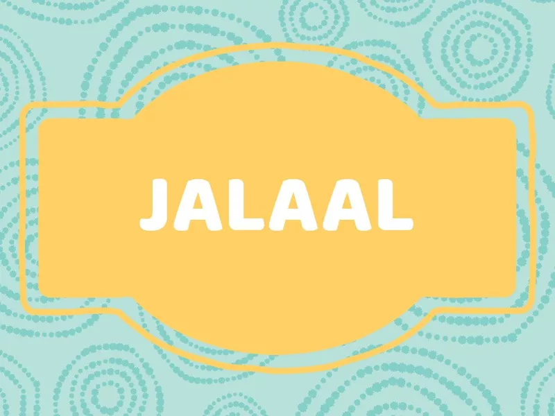 J Name Origins: Jalaal