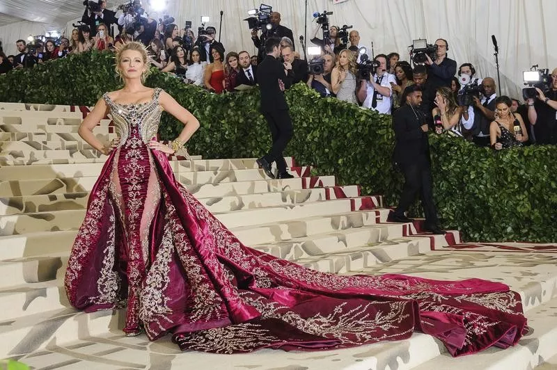 Blake Lively at the Met Gala