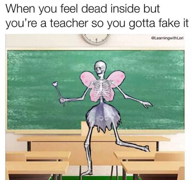 Funny teacher meme