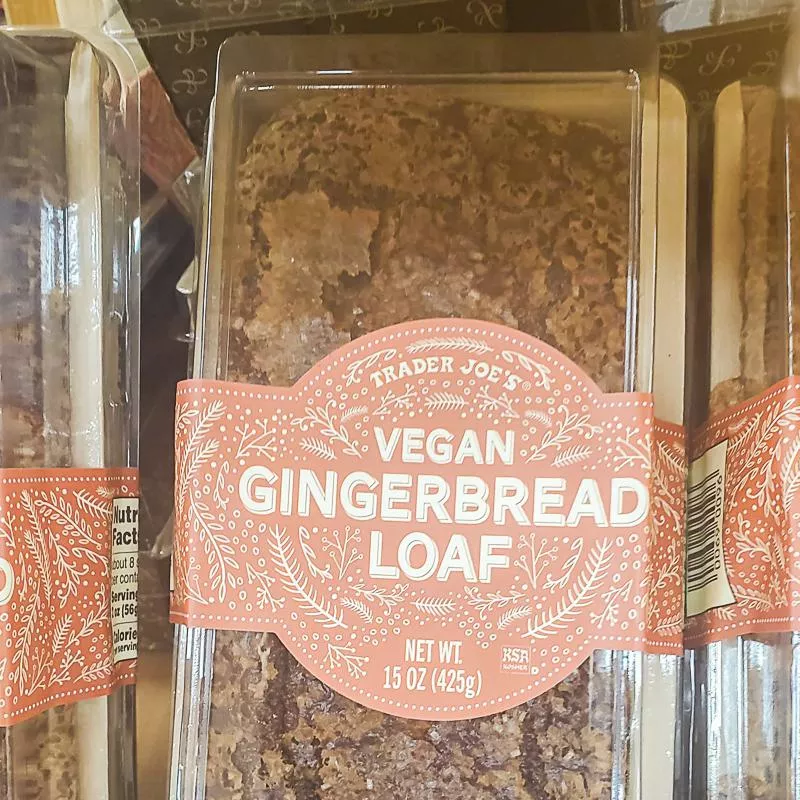 Vegan Gingerbread Loaf