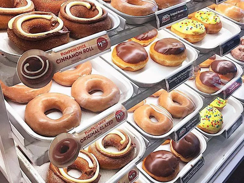 Krispy Kreme donut flavors