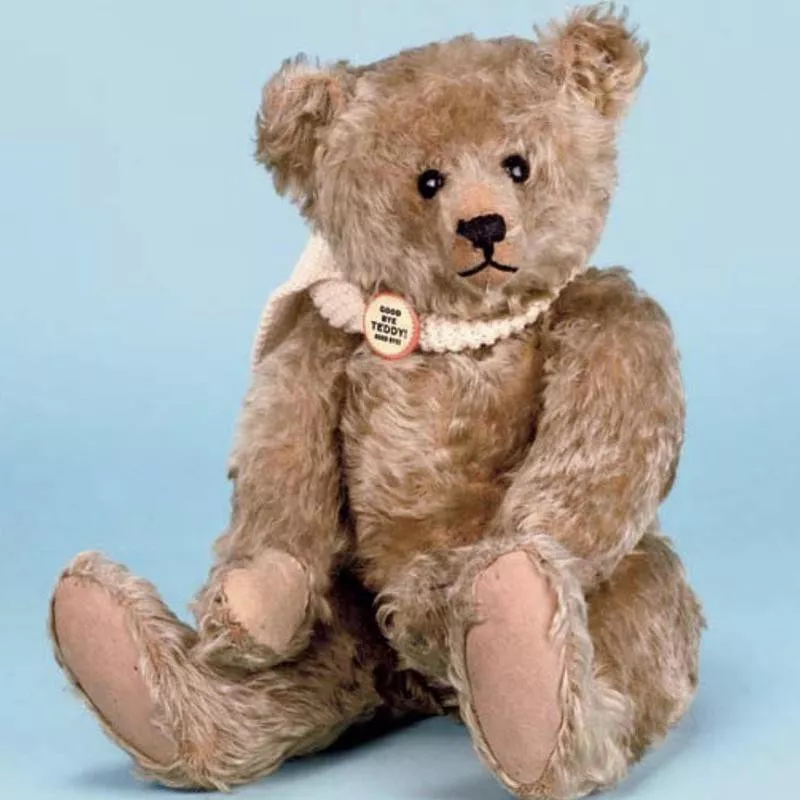 Blonde Mohair Steiff Teddy