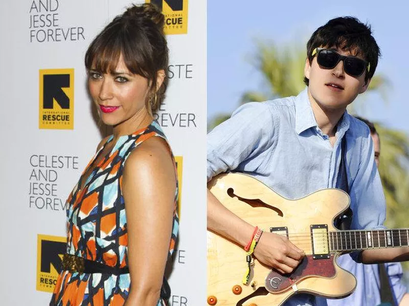 Rashida Jones and Ezra Koenig