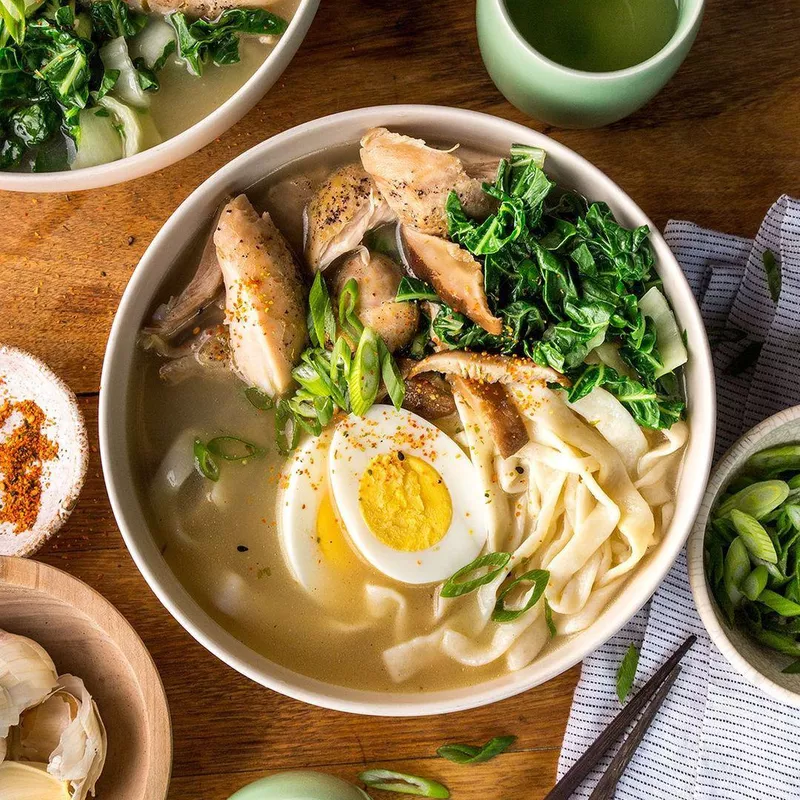 Instant pot chicken ramen