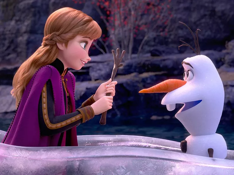 Anna and Olaf