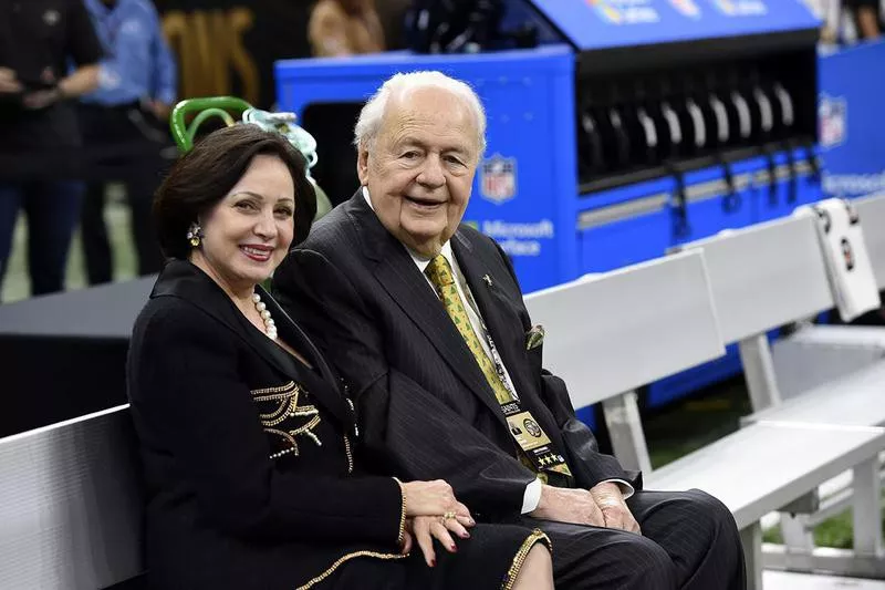 Tom and Gayle Benson