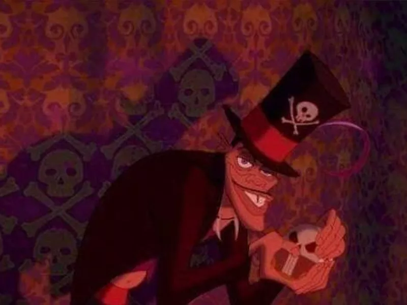 Hidden skulls in Princess and the Frog