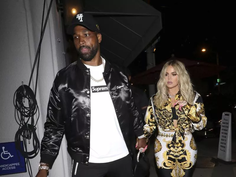 Khloe Kardashian and Tristan Thompson