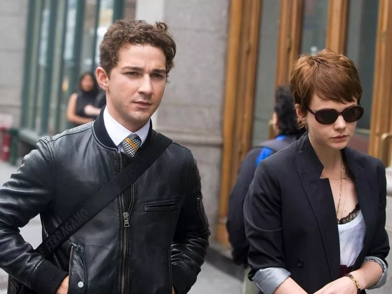 Shia Labeouf and Carey Mulligan