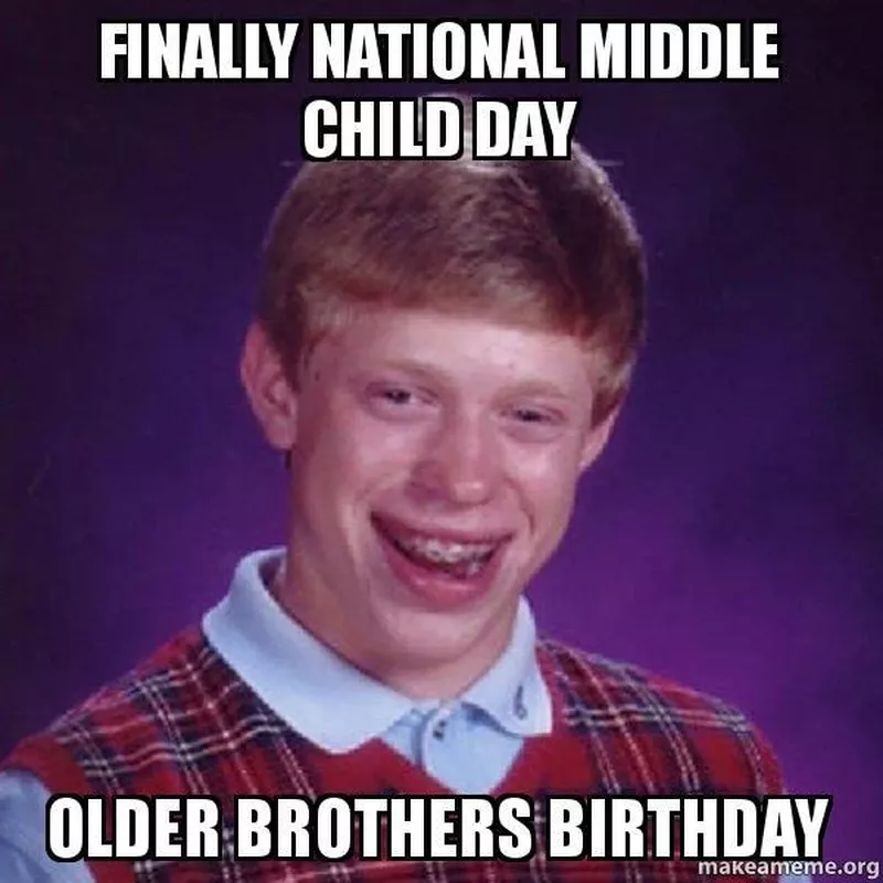 National middle child day