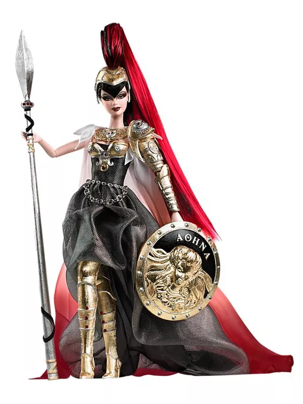 Barbie as Athena