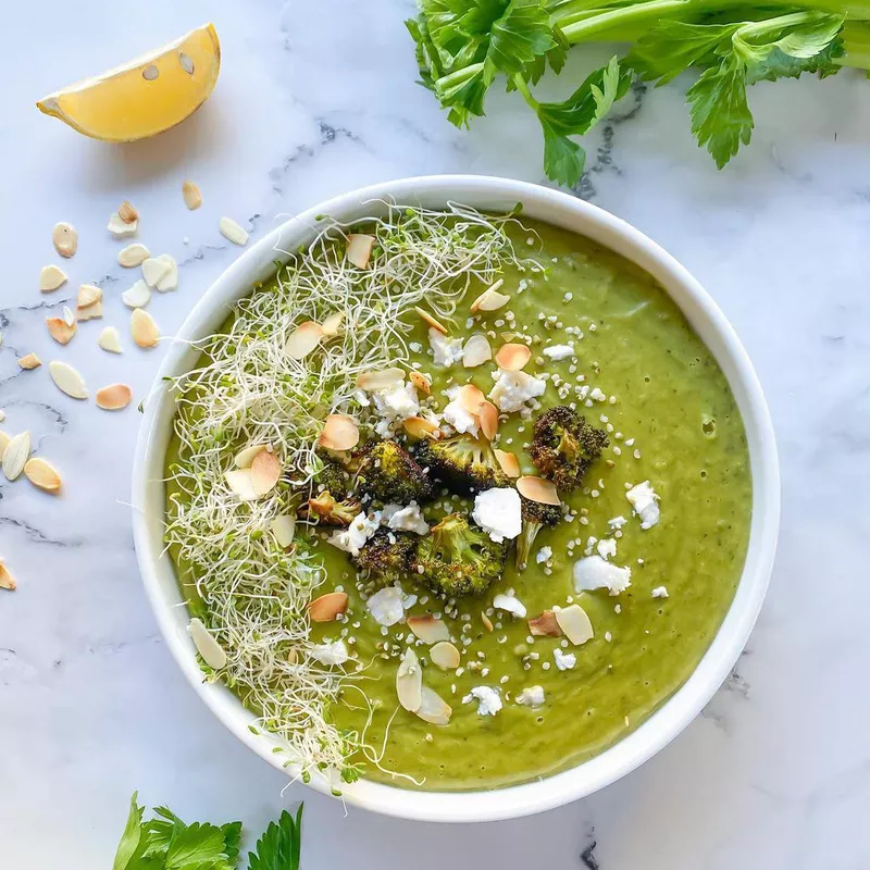 Green goddess soup