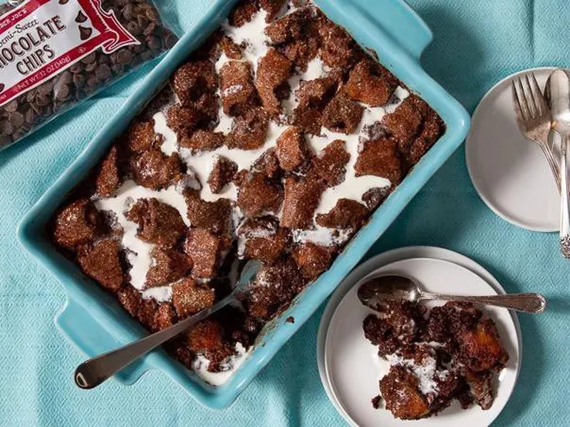 Charlotte’s Chocolate Bread Pudding