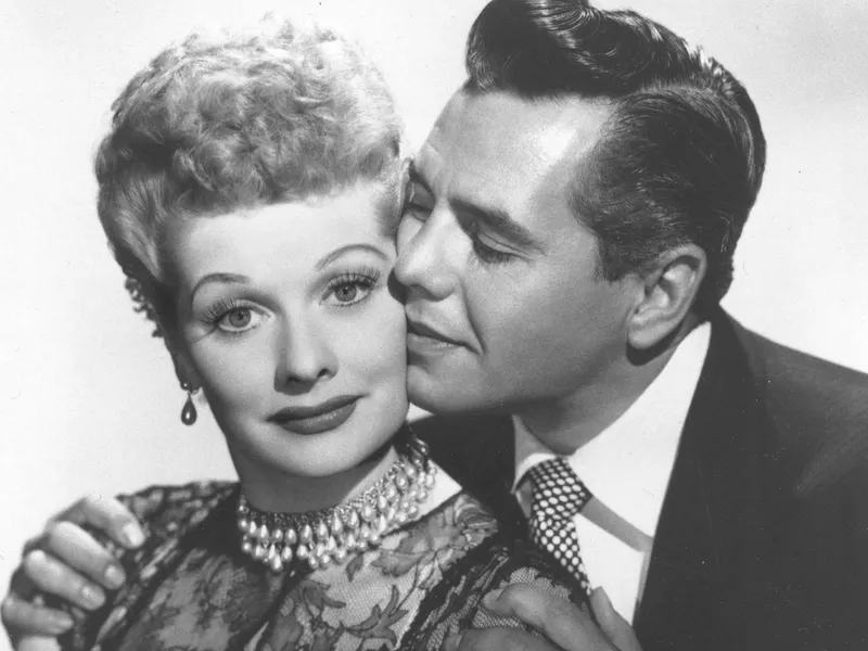 Lucille Ball and Desi Arnaz