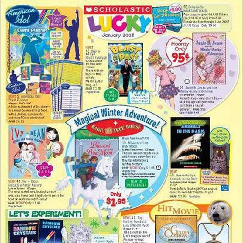 Scholastic Book Club catalog