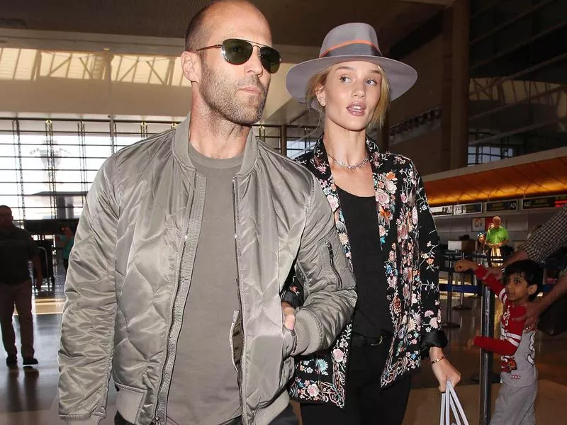 Jason Statham and Rosie Huntington-Whiteley