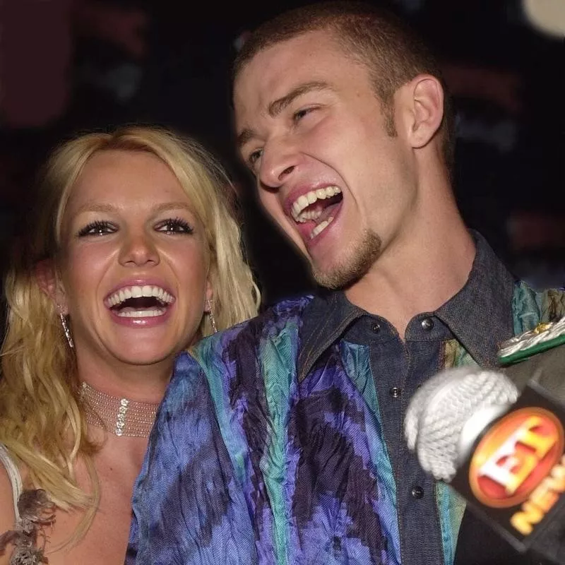 Britney Spears and Justin Timberlake