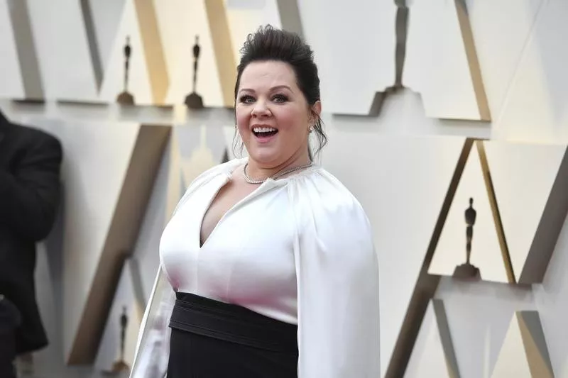 Melissa McCarthy arrives at Oscars