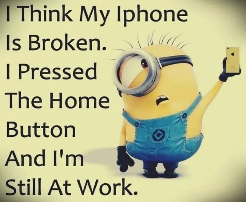 Iphone minion meme