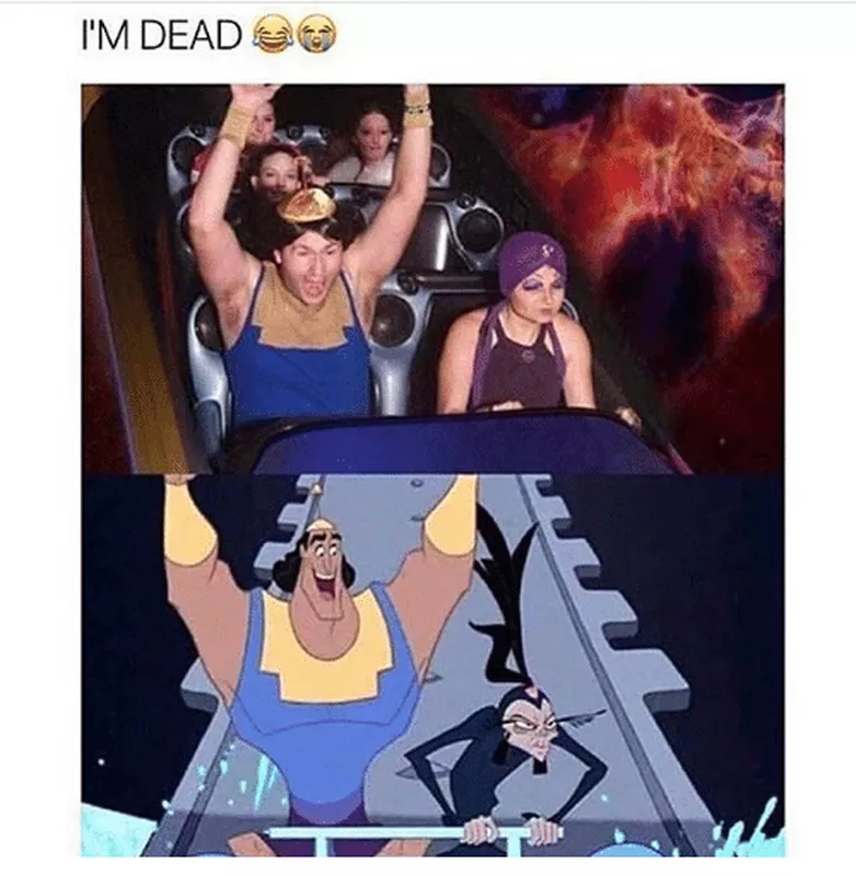 Yzma and Kronk Disney Meme