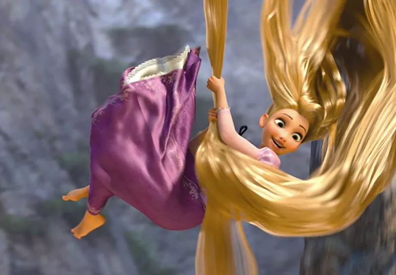 Rapunzel in 