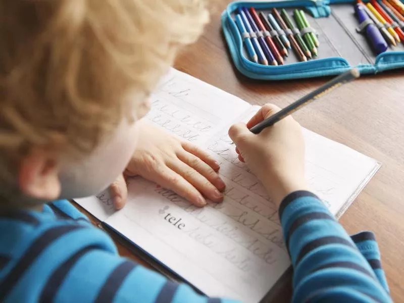 Parenting lies about cursive