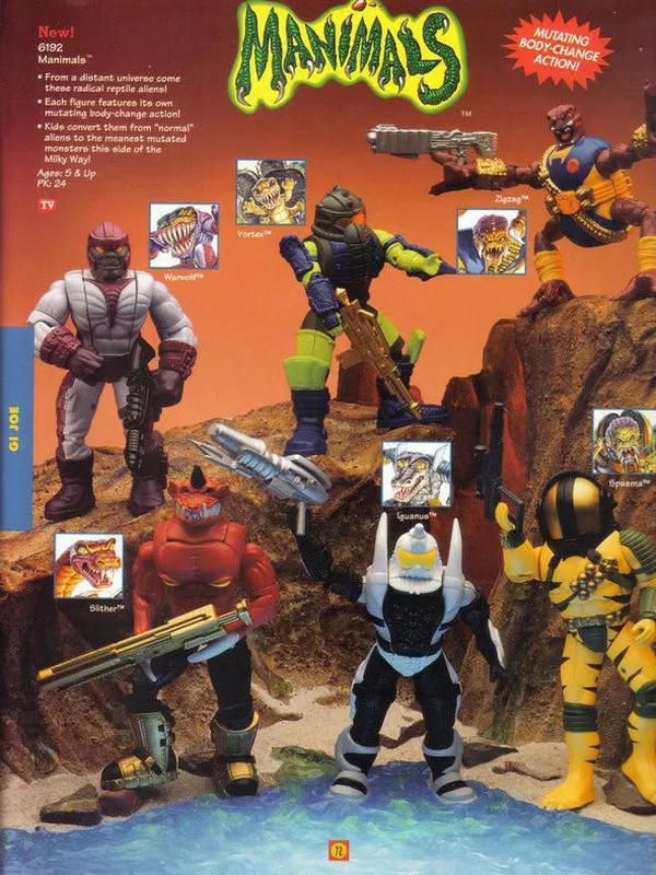 G.I. Joe Manimals Vortex Figure