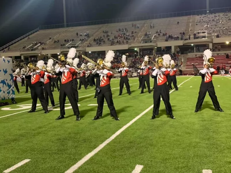 North Shore Senior High School marching band