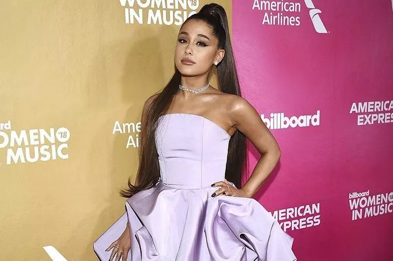 Ariana Grande's updo